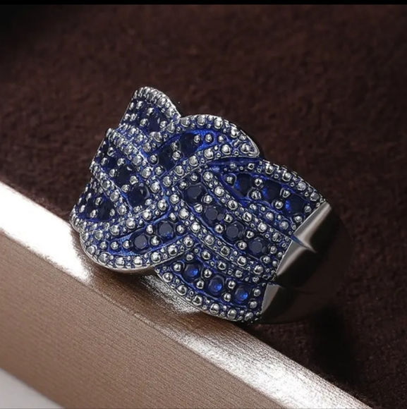 Micro Paved Blue Zircon - Picture 2 of 10